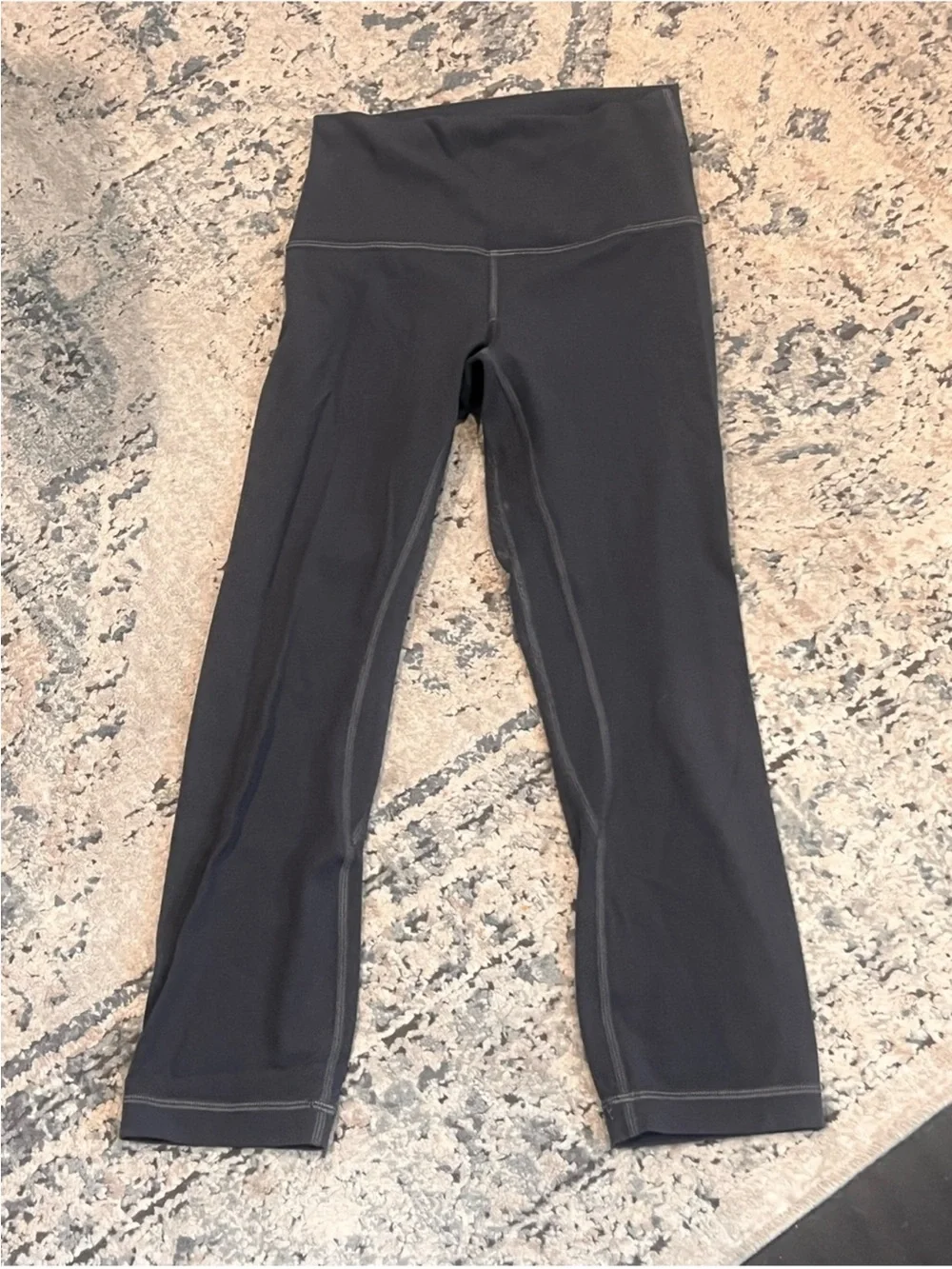 lululemon athletica Navy High-Rise Cropped Leggings